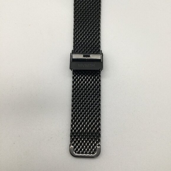 MVMT Voyager Chronograph Watch Men 42mm Black Date Mesh Band BOX New Battery - Picture 9 of 15